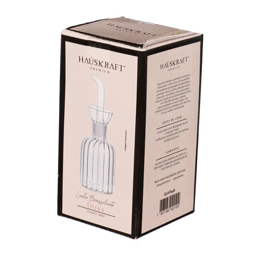 Galheta Borossilicato Lotus 160ml — imagem 2
