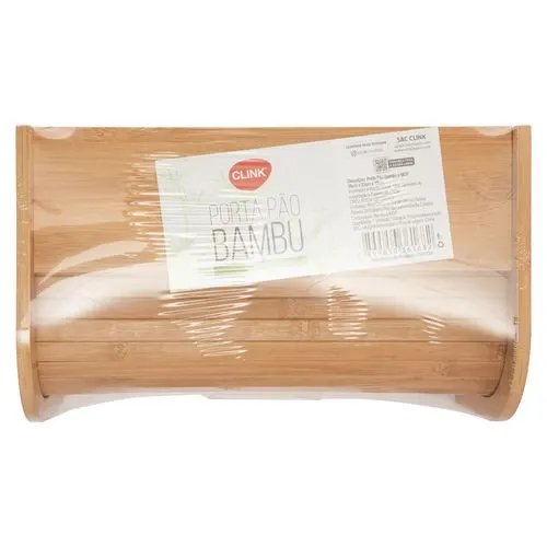 Porta Pão Bambu e MDF 39 cm x 23 cm x 19 cm — imagem 2