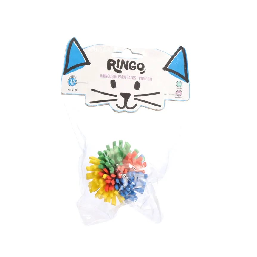Brinquedo para Gato Pompom 3,5cm — imagem 2