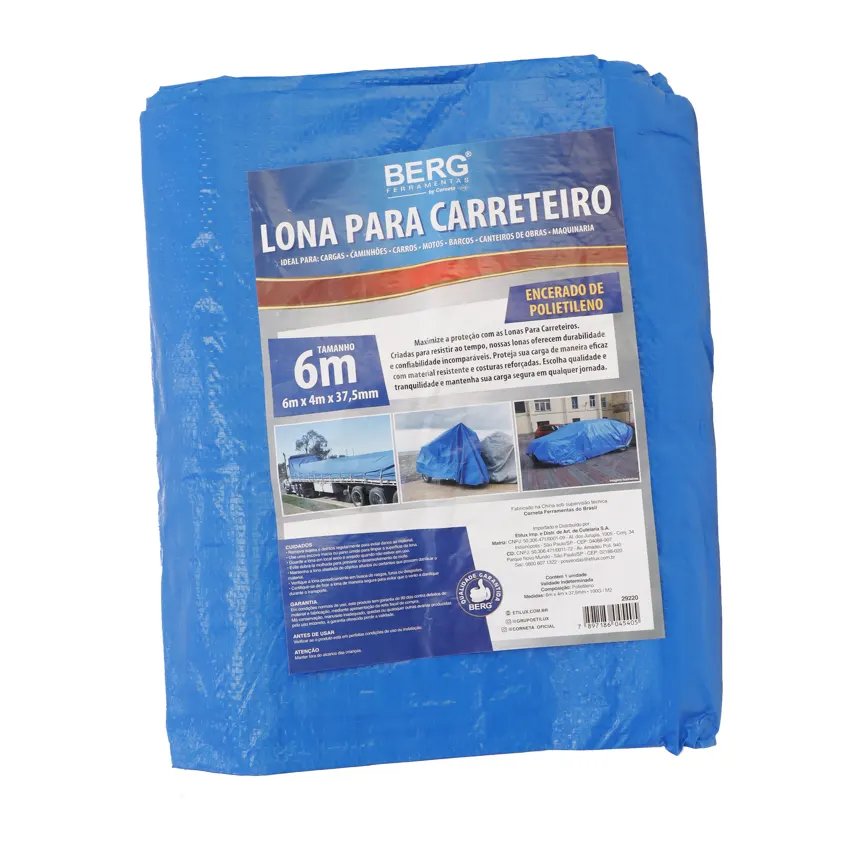 Lona Carre BER 6x4m 100g para M2 — imagem 2