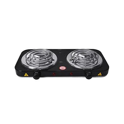 Fogão Elétrico Duplo Preto 127V — imagem 2