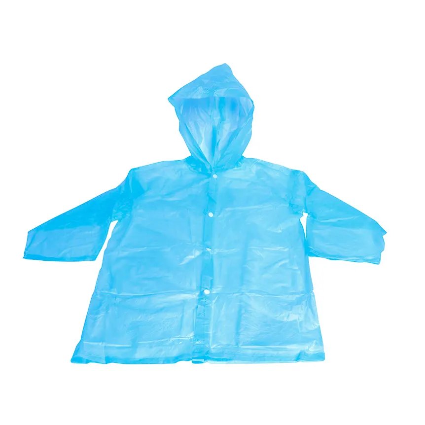 Capa de Chuva PVC Infantil Azul — imagem 2