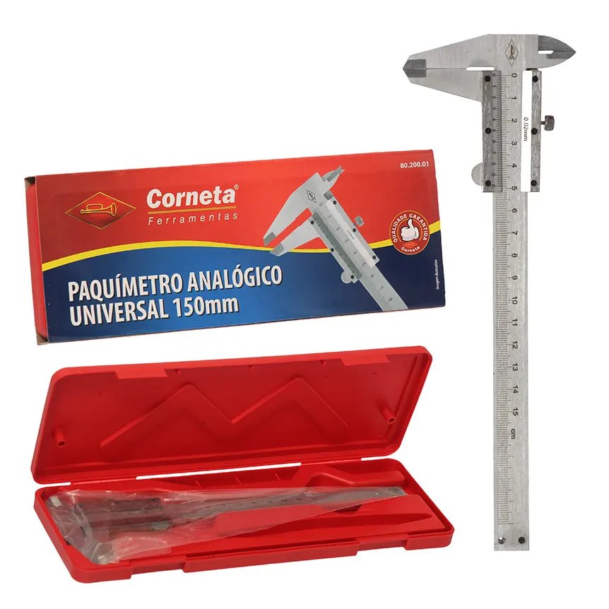 Paquímetro Analógico Uni 150mm — imagem 4