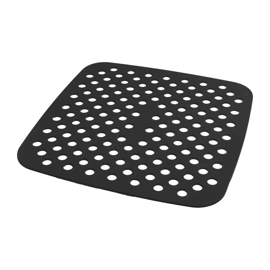 Tapete para Fritadeira Elétrica Quadrado Preto 19cm — imagem 3