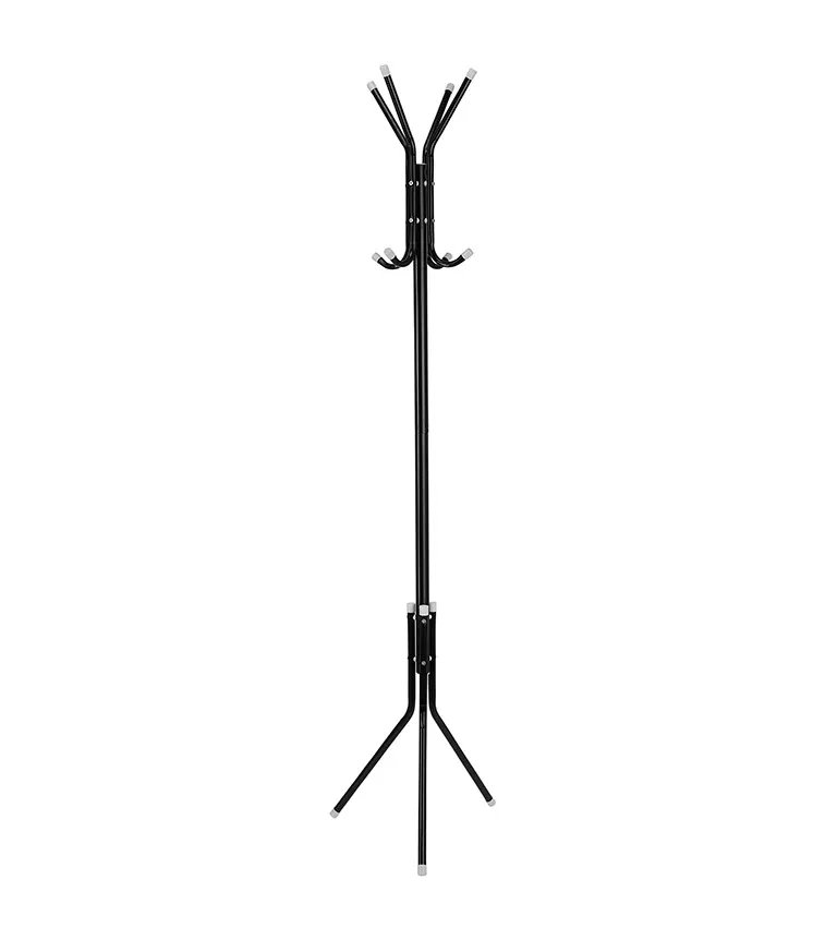 Mancebo Cabideiro Preto 175cm — imagem 3