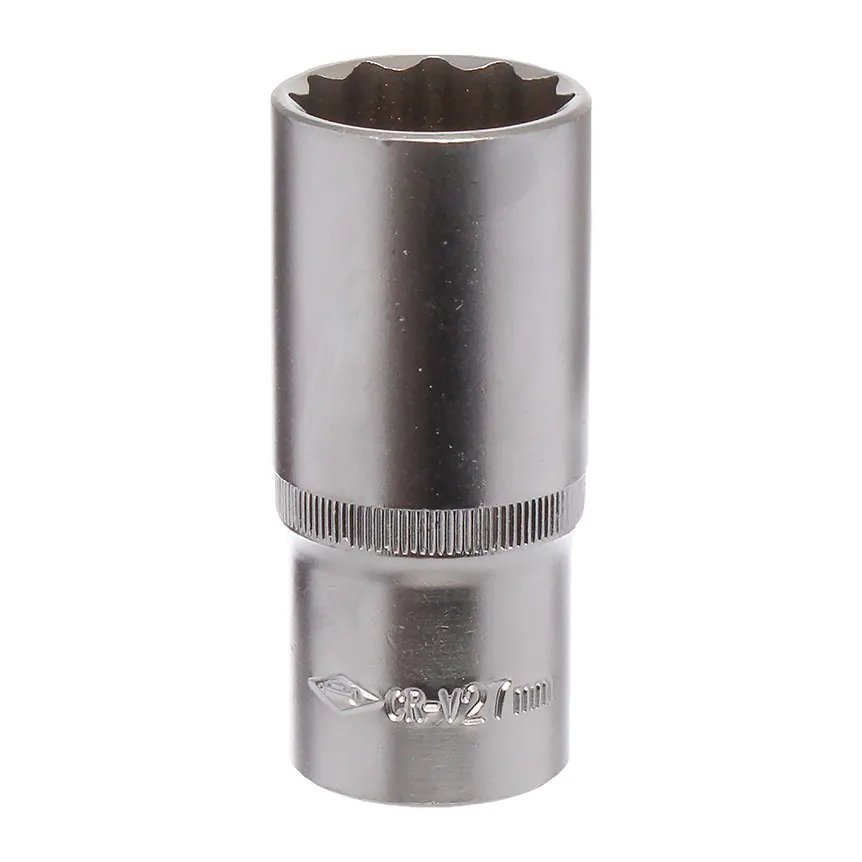 Soquete Estriado Longo 1/2 27mm — imagem 2