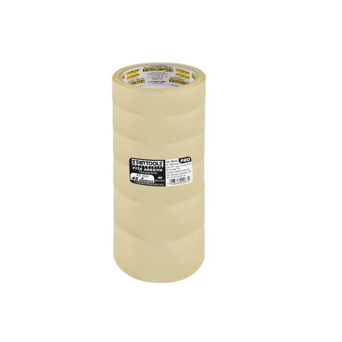 Fita Adesiva Transparente 45 Metros X 45mm 40 Microns — imagem 3