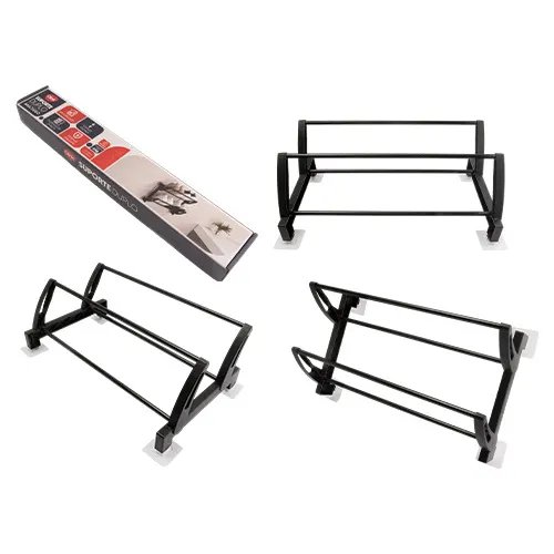 Suporte Adesivo Multiuso Plástico PP e Ferro 45,5 cm x 16 cm x 26 cm — imagem 2