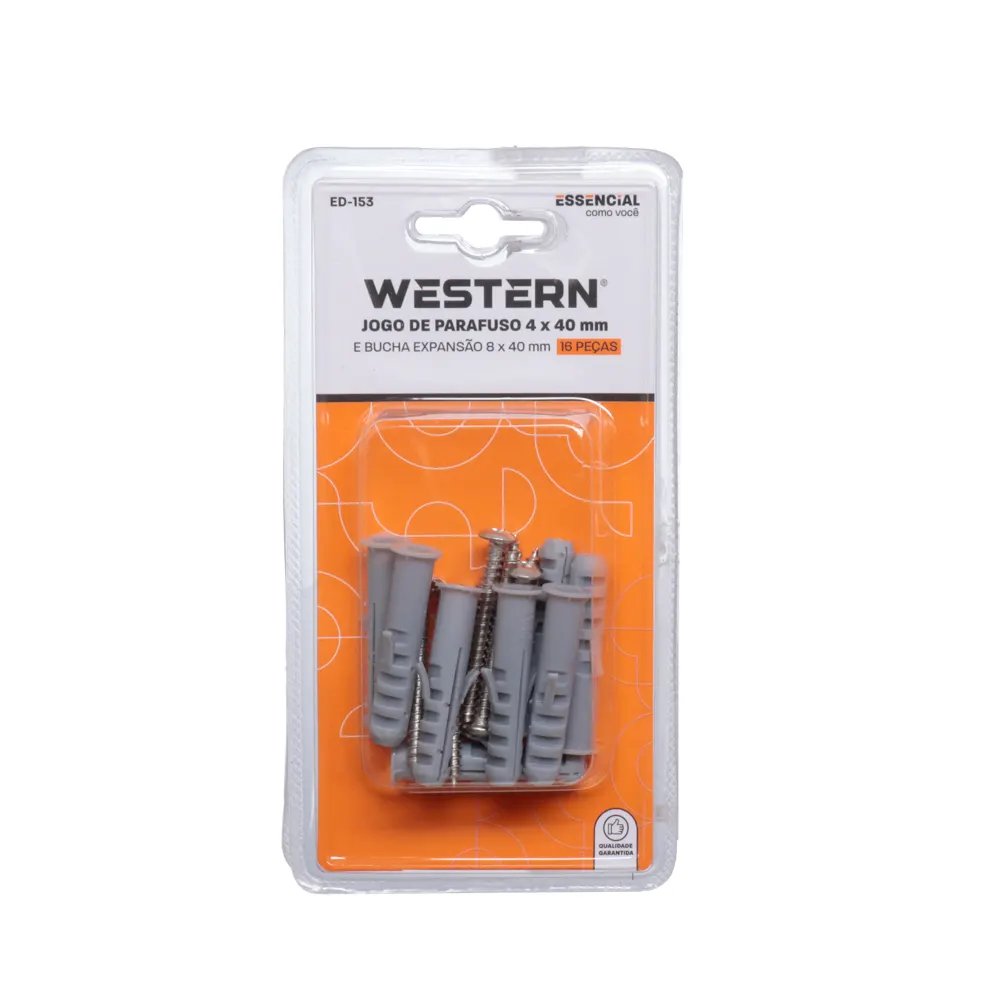 Parafuso/Bucha 4x40-8x40mm 16 Peças — imagem 3