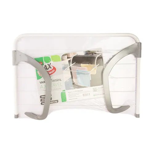 Varal Janela Metal 51 cm x 35,5 cm x 1,2 cm (1 un) — imagem 3