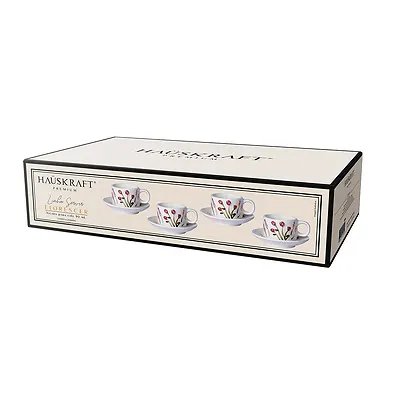 Xícara de Café Florescer 90ml 4 Peças — imagem 3