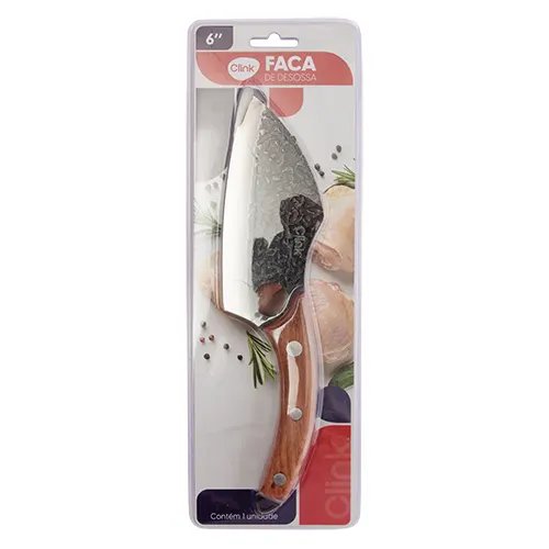 Faca Desossa Plástico PP e Aço 27 cm x 6,5 cm x 2 cm — imagem 2