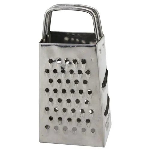 Ralador 4 Faces Aço INOX 8 cm x 3,6 cm x 2,7 cm (1 un) — imagem 2