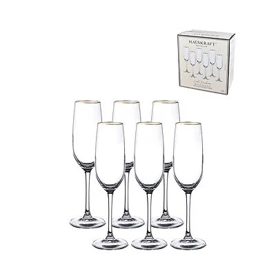 Taça Champagne Cristal Gal Grande 200ml 6 Peças — imagem 3