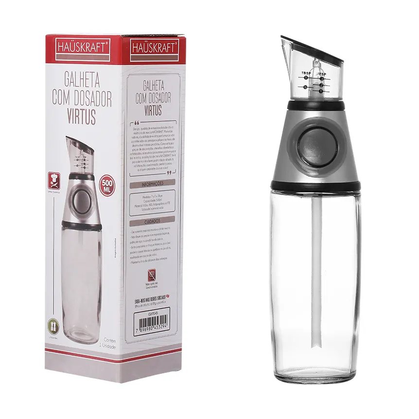 Galheta Vidro Dosador Virtus 500ml — imagem 3