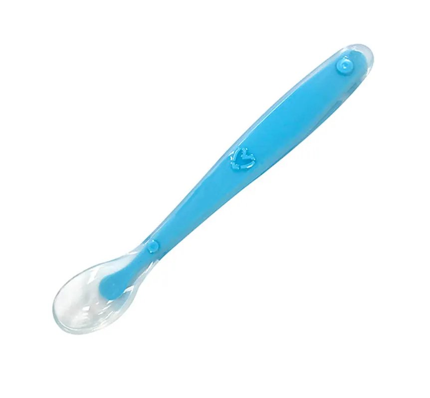 Colher Baby Silicone Sortida 16cm — imagem 4