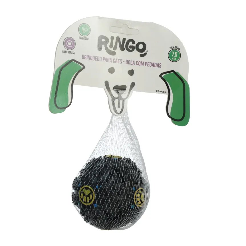 Brinquedo para Cão Bola Pegada 7,5cm — imagem 2