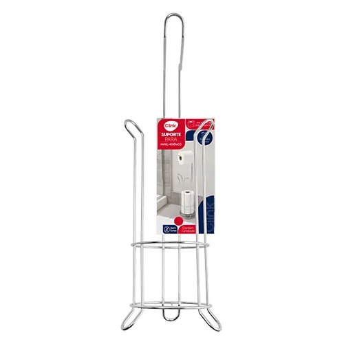Suporte Papel Higiênico Metal 51 cm x 14 cm (1 un) — imagem 3