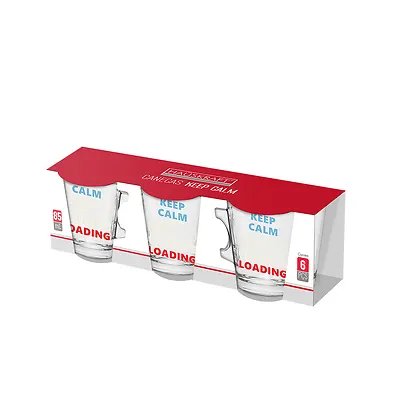 Canecas Keep Calm 85ml 6 Peças — imagem 3