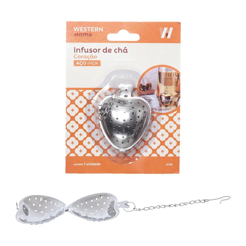 Infusor de Chá Coração Corda — imagem 2