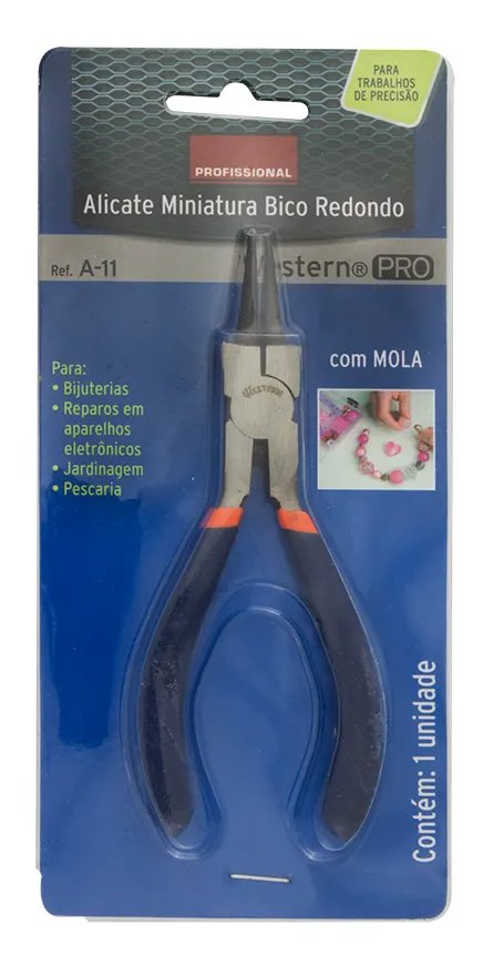 Alicate Mini Bico Redondo 13cm — imagem 3