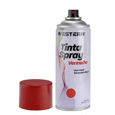 Tinta Spray Uso Geral Vermelha 400ml — imagem 2