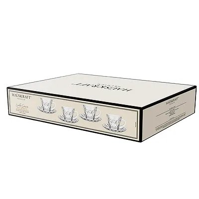 Xícara de Chá Memory Transparente 180ml 4 Peças — imagem 3