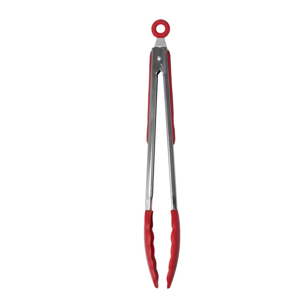 Pegador Multiuso Silicone 34cm Vermelho — imagem 2