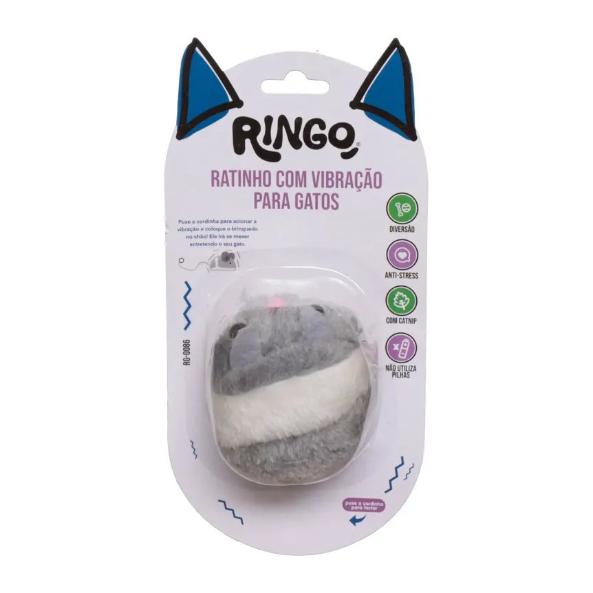 Brinquedo para Gato Rato VBC 7cm — imagem 2