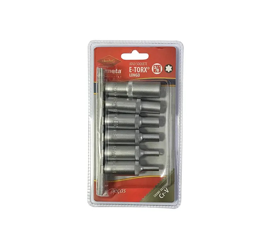 Soquete E-Torx Longo Jogo 6 Peças — imagem 2
