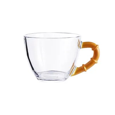 Xícara de Chá Bambu Âmbar 225ml 4 Peças — imagem 5