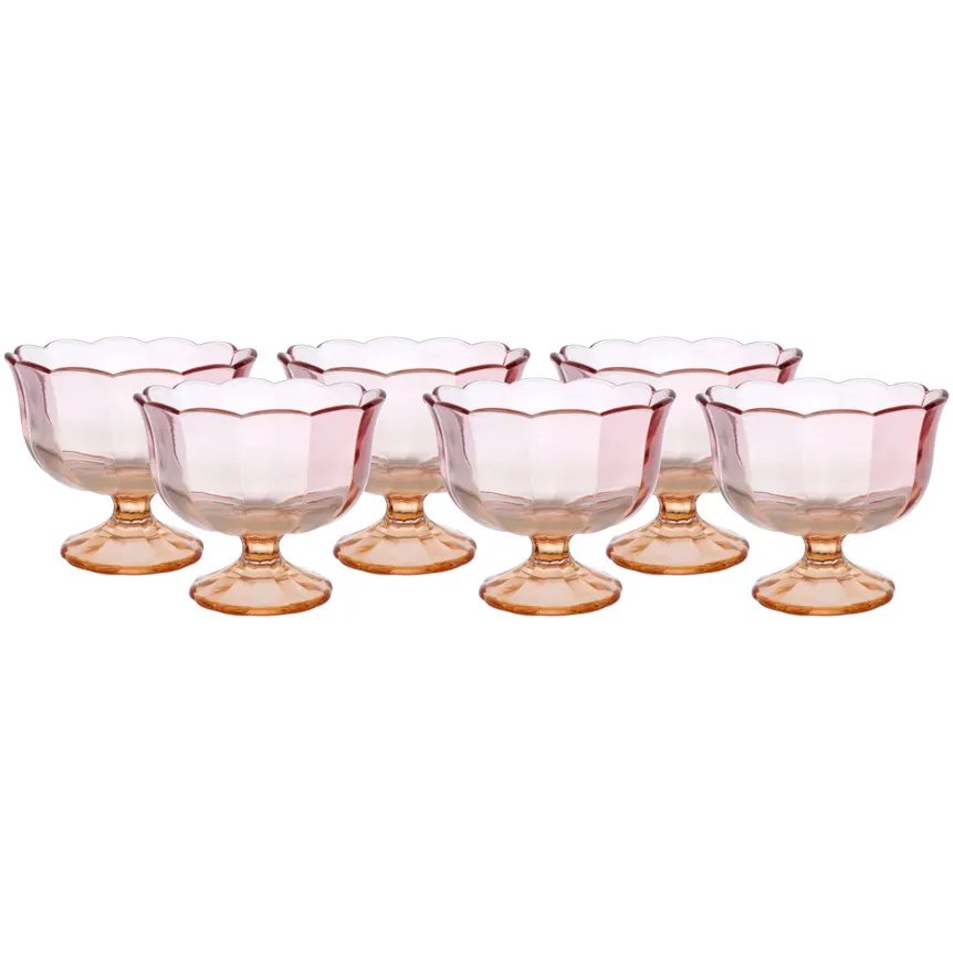 Taça Sobremesa Peach DC 400ml 6 Peças — imagem 3