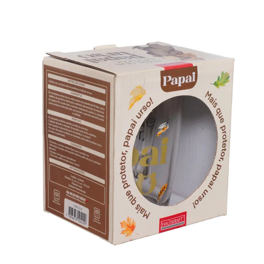 Caneca Vidro Papai Urso 320ml — imagem 3