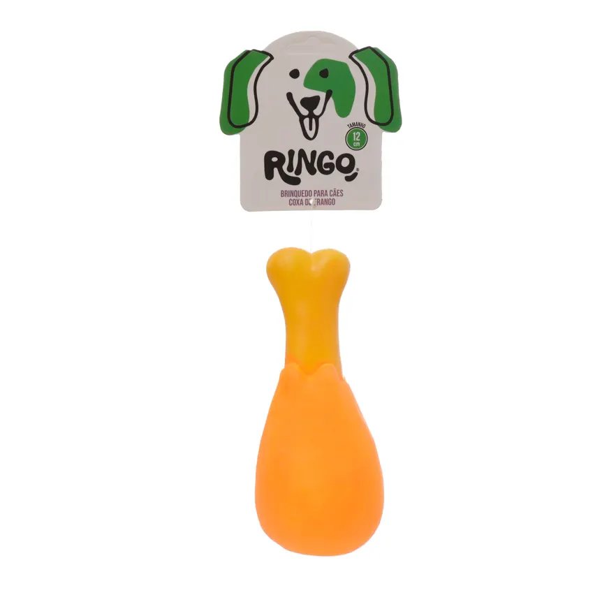 Brinquedo para Cão Coxa Frango 12cm — imagem 3