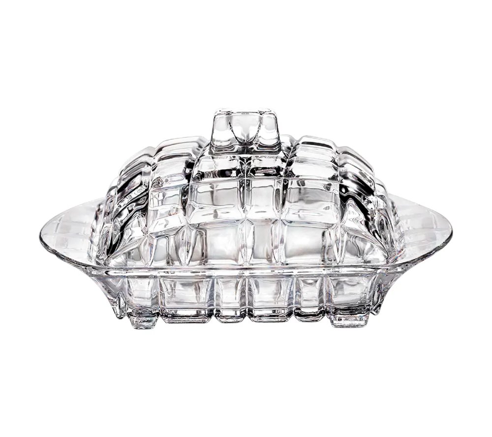 Manteigueira Vidro Romance 17cm — imagem 3