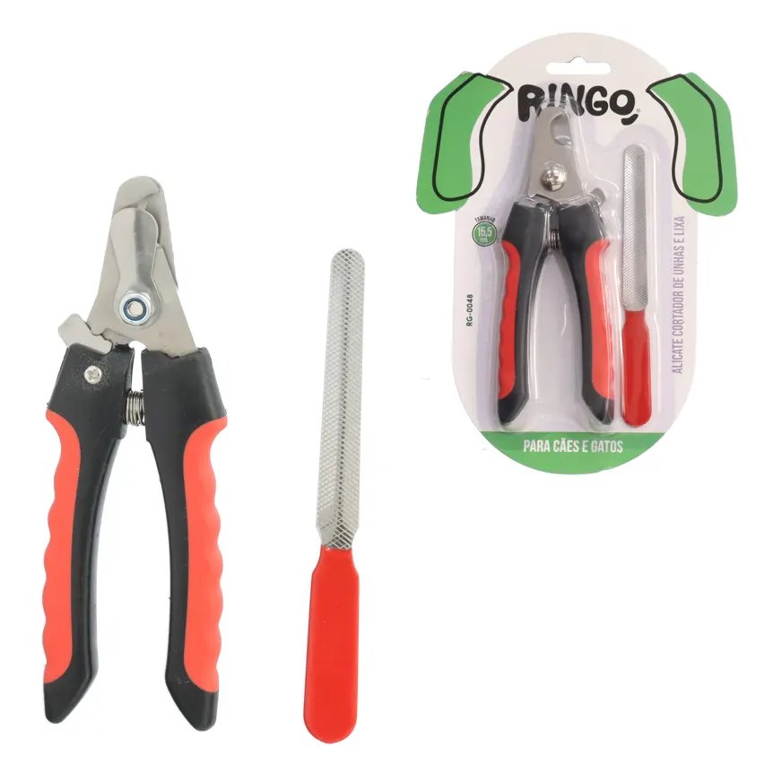 Alicate Unha 15,5cm e Lixa Pet — imagem 2