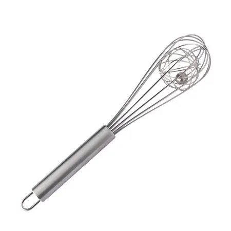Batedor Manual Esfera Interna Aço INOX 25,5 cm x 6 cm x 5,5 cm