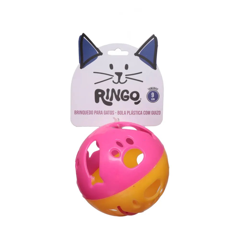 Brinquedo para Gato Bola Guizo 9cm — imagem 3