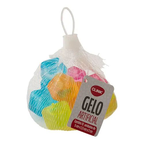 Gelo Artificial Ecologico Plástico 10 Pçs 2,7 cm x 2,7 cm x 2,7 cm — imagem 3