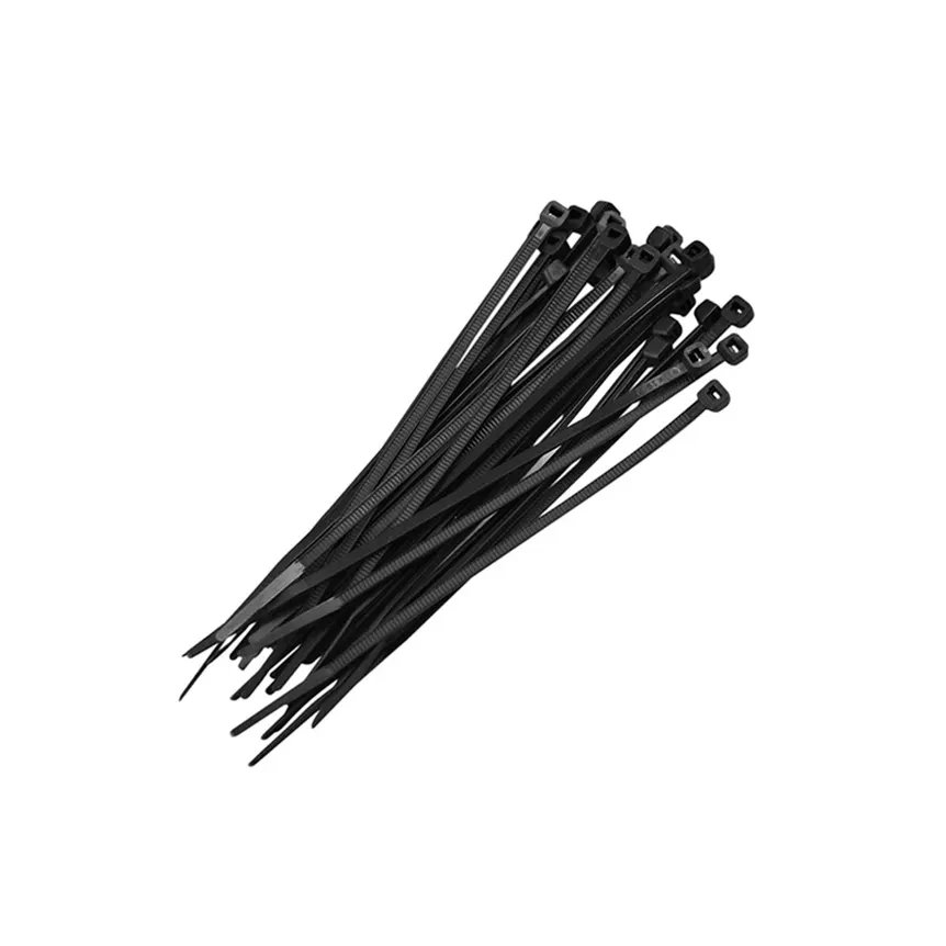 Jogo com 100 Abraçadeiras Preto 4,5x250mm — imagem 2