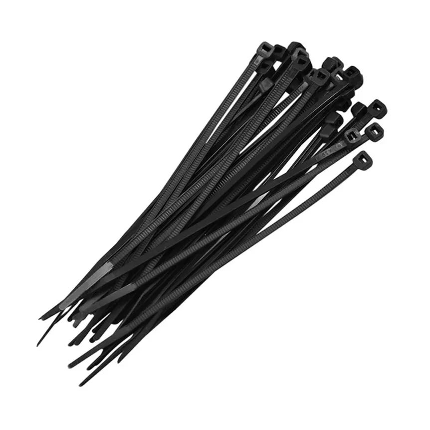Jogo com 100 Abraçadeiras Preto 2,5x100mm — imagem 2