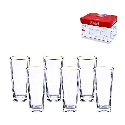 Copo Alto Pisa Grande 280ml 6 Peças — imagem 2