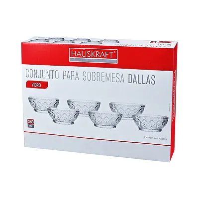 Conjunto Sobremesa Dallas 350ml 6 Peças — imagem 3