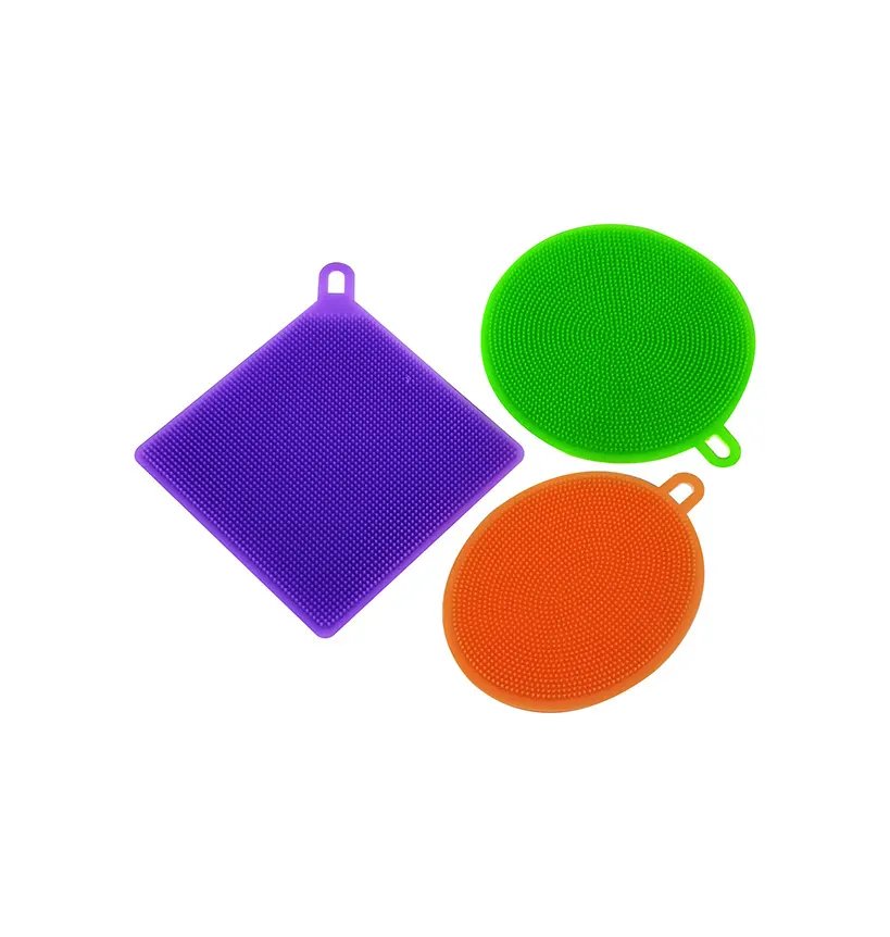 Esponja Silicone Jogo 3 Peças — imagem 2