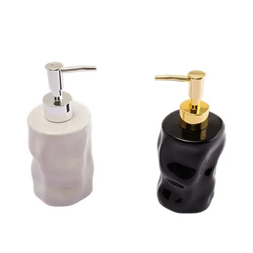 Porta Sabonete Liquido 270 ml Vidro 7,5 cm x 7,5 cm x 17 cm — imagem 2