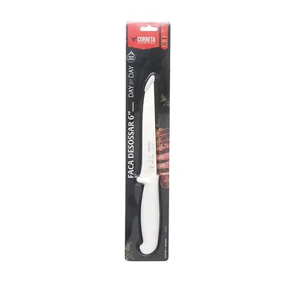 Faca Desossar Inox Cabo Branco DBD 6" — imagem 3