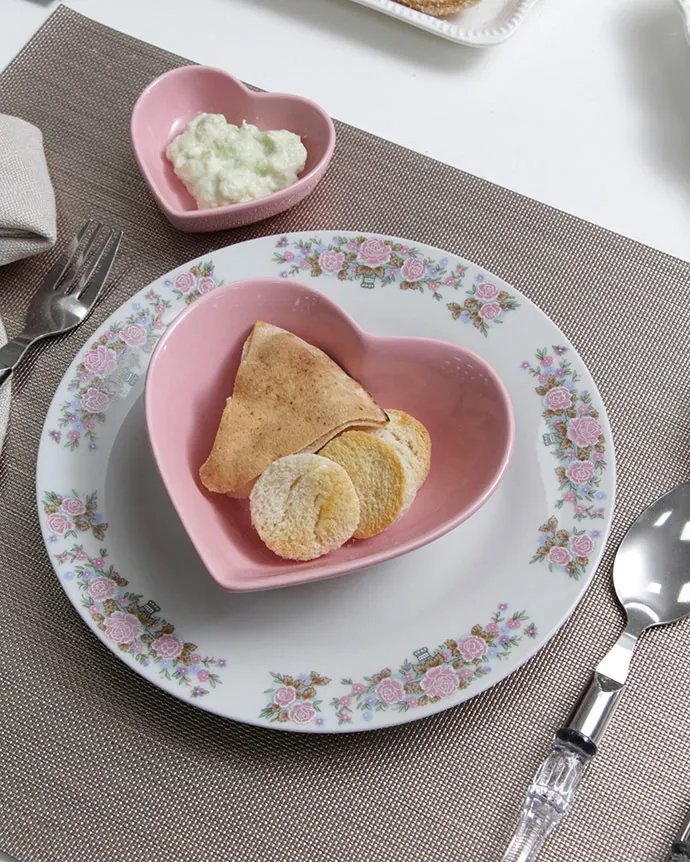 Coração Decorativa Rosa 8cm — imagem 3
