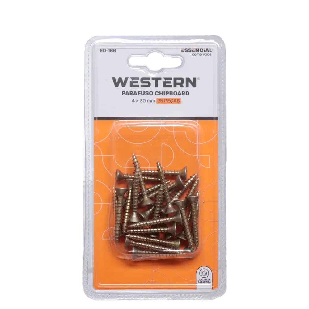 Parafuso Chipboard 4x30mm 25 Peças — imagem 3