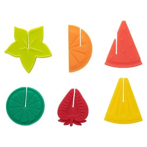KIT 6 Marcadores Copo Silicone 2 cm x 2 cm — imagem 2