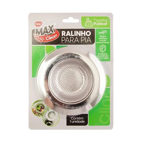 Ralo Pia Aço INOX 11,3 cm x 2,5 cm — imagem 3